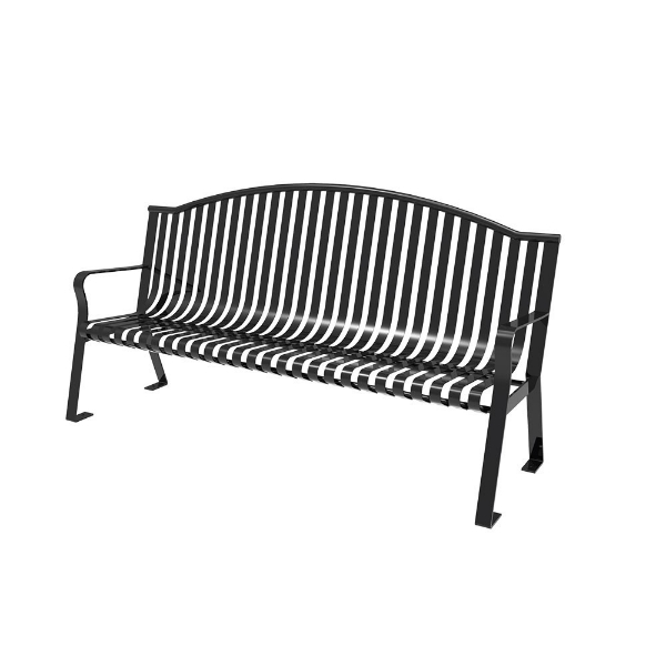 6' Skyline Bench with Back