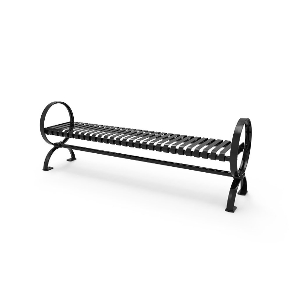 6' Village Backless Bench