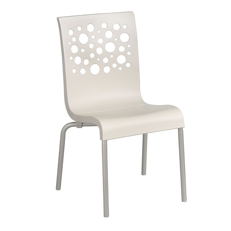 Tempo Commercial Grade Plastic Resin Dining Chair Furniture Leisure