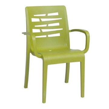 resin plastic outdoor dining chair