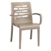 Essenza Commercial Grade Plastic Resin Dining Armchair