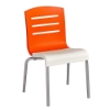 Picture of Domino Commercial Grade Plastic Resin Dining Chair - 13 lbs