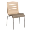 Picture of Domino Commercial Grade Plastic Resin Dining Chair - 13 lbs