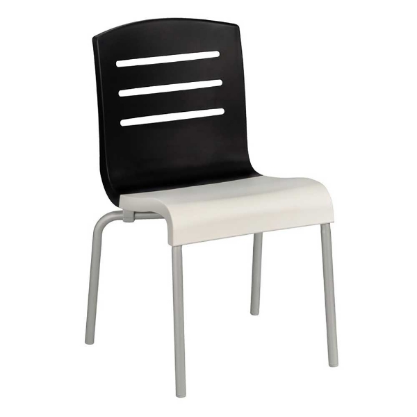 Picture of Domino Commercial Grade Plastic Resin Dining Chair - 13 lbs