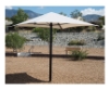 Square Fabric Umbrella Shade Structure With 8 Ft. Height