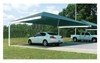 Rectangular Fabric Hanging Cantilever Shade Structure With 8 Ft. Entry Height