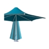 Square Waterproof Umbrella Shade Structure With Aluminum Frame