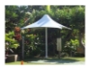 10' x 13' Rectangular Waterproof Umbrella Shade Structure with Aluminum Frame and Crank