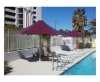 Hexagonal Waterproof Umbrella Shade Structure With Aluminum Frame And Crank - 14', 16', Or 18'