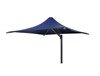 Fixed Waterproof  Cantilever Umbrella Shade Structure with Steel Frame - 8' or 10' Entry Height