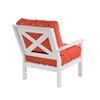 Sanibel Lounge Right Arm Chair Modular Deep Cushion Sectional - 38 lbs.