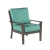 Sienna Deep Cushion Seating Lounge Arm Chair With Marine Grade Polymer Frame