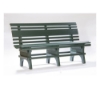 St. Pete Famous Recycled Plastic Green Park Bench 