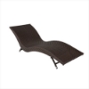 Palmer Cushion S Chaise Lounge With Wicker Covered Aluminum Frame