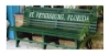 St. Pete Recycled Plastic Park Bench In Turf Green