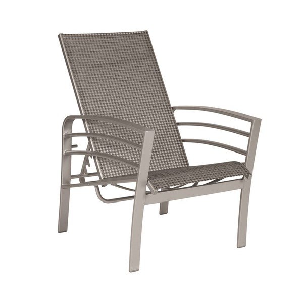 Skyway Sling Recliner Chair With Powder Coated Aluminum Frame