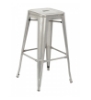 Interior Industrial Metal Bar Stool For Restaurants