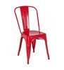 Interior Industrial Metal Dining Chair For Restaurants 
