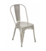 Interior Industrial Metal Dining Chair For Restaurants 