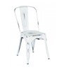 Interior Industrial Metal Dining Chair For Restaurants 