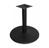 Indoor Restaurant Dining Table with Suncity Top and Round Stamped Steel Base