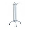 Indoor Restaurant Bar Height Table With Marco Top And Modern Cast Aluminum Base
