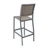 Uptown Outdoor Armless Restaurant Bar Height Chair With Aluminum Frame And Mesh Belt Seat