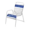 Quick Ship St. Maarten Vinyl Strap Dining Chair