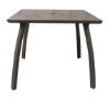 36" Sunset Square Aluminum Patio Dining Table -  Lava/Fusion Bronze