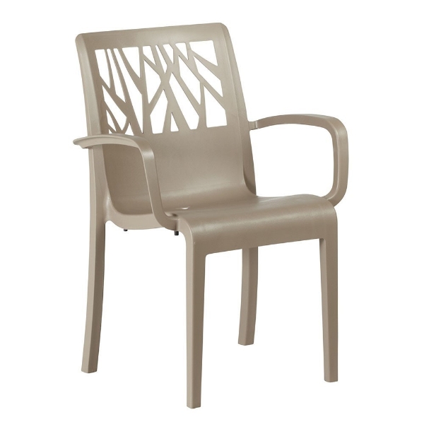 Vegetal Commercial Grade Plastic Resin Dining Chair