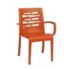 Essenza Commercial Grade Plastic Resin Dining Armchair 