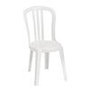 Miami Bistro Side Chair, Commercial Plastic Resin Stacking Bistro Chairs