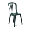 Miami Bistro Side Chair, Commercial Plastic Resin Stacking Bistro Chairs