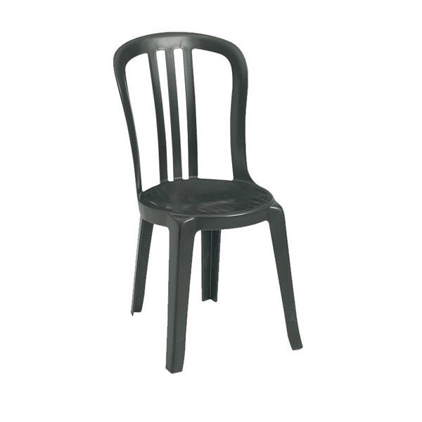 Miami Bistro Side Chair, Commercial Plastic Resin Stacking Bistro Chairs