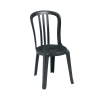 Miami Bistro Side Chair, Commercial Plastic Resin Stacking Bistro Chairs