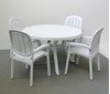 Ponza Classic Dining Set with Plastic Resin Tables and Chair Packages