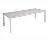 86” X 35" Sunset Rectangular Aluminum Dining Table