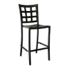 Plazza Commercial Grade Plastic Resin Interior Barstool - 22 lbs.