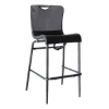 Krystal Commercial Grade Plastic Resin Polymer Barstool - 17 lbs