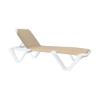 Nautical Pro Sling Chaise Lounge With Plastic Resin Frame - 39 Lbs.