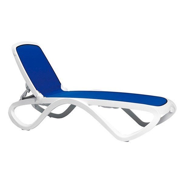 Omega Sling Plastic Resin Chaise Lounge
