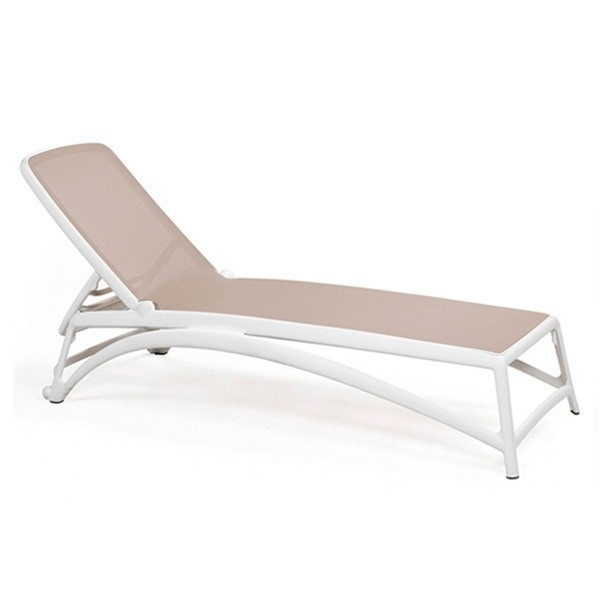 Atlantico Sling Plastic Resin Chaise Lounge 35 lbs
