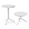 24" Round Spritz Plastic Resin Table