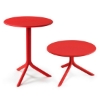 24" Round Spritz Plastic Resin Table