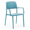 Bora Plastic Resin Dining Chair - 8 Lbs.