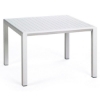 24" Square Aria Plastic Resin Side Table