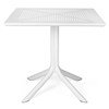 32" Square Clip Resin Dining Table by Nardi
