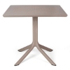 32" Square Clip Resin Dining Table by Nardi