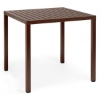 31" Square Cube Plastic Resin Dining Table by Nardi