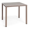 31" Square Cube Plastic Resin Dining Table by Nardi